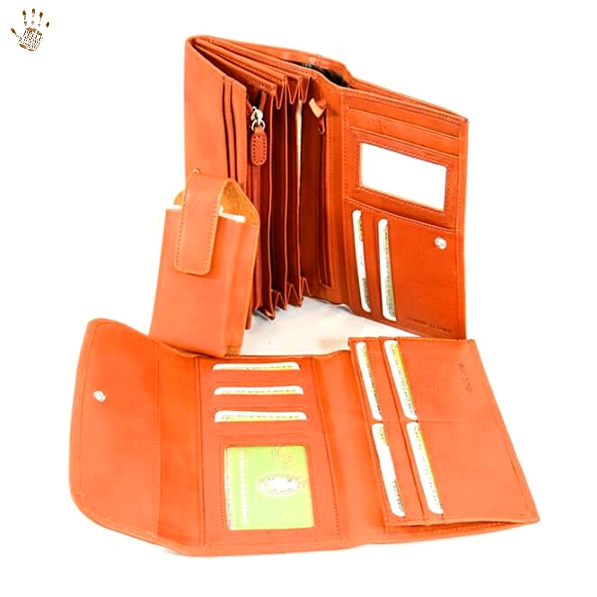 Handmade Genuine Italian Soft Leather Cross Body Shoulder Slouch Bag Handbag  Larger Size