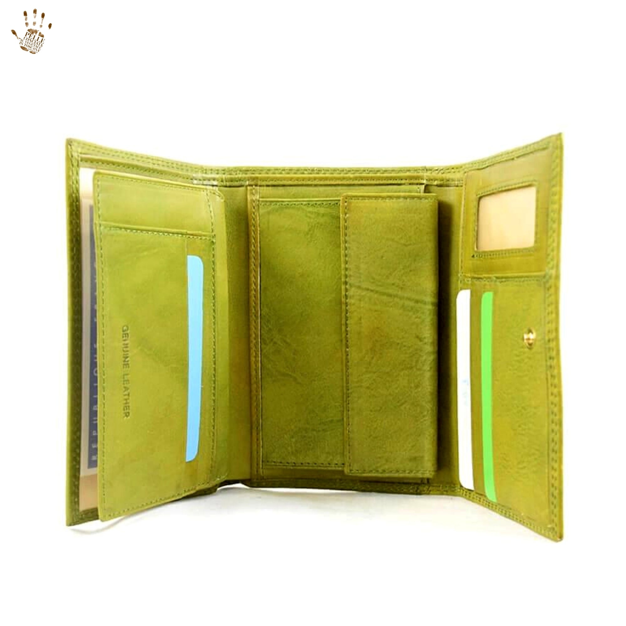 100% Top Level Soft Leather Wallet Women Long Wallets Female Genuine Womens  Card Holders Coin Purse